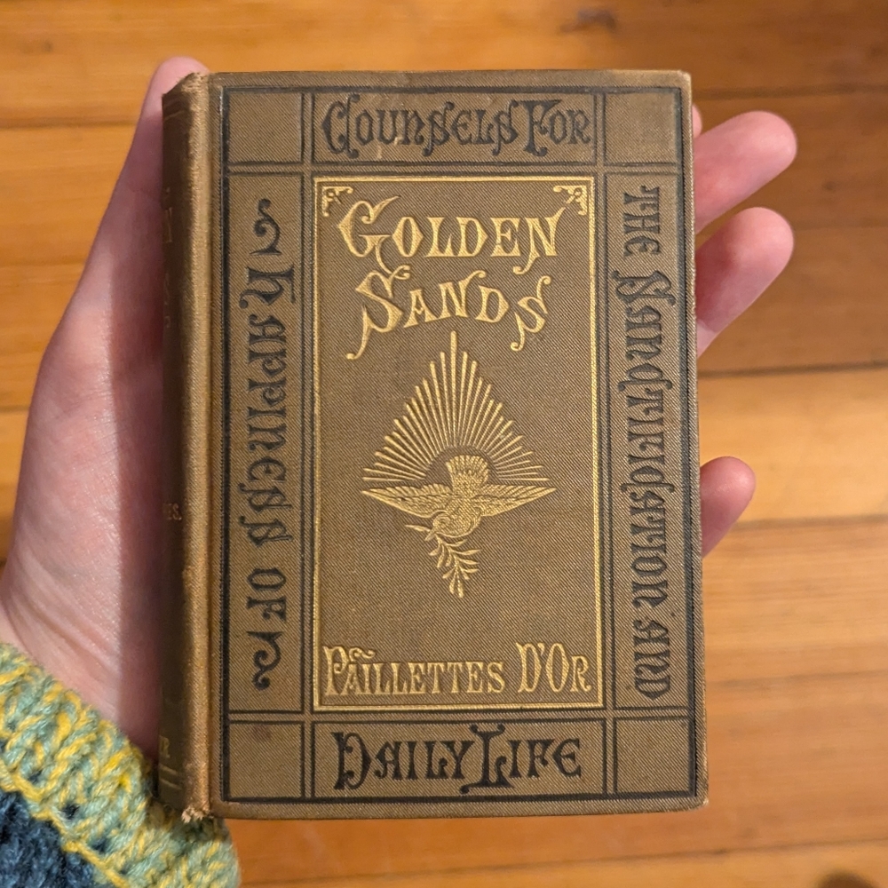Antique Golden Sands Small Book